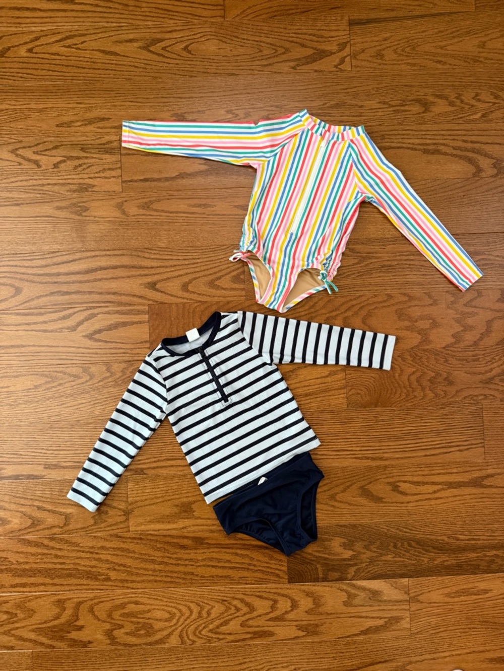 Rashguard swimsuit two set bundle - Baby Gap and Old Navy